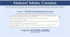 Desktop Screenshot of nakedmalecelebs.com
